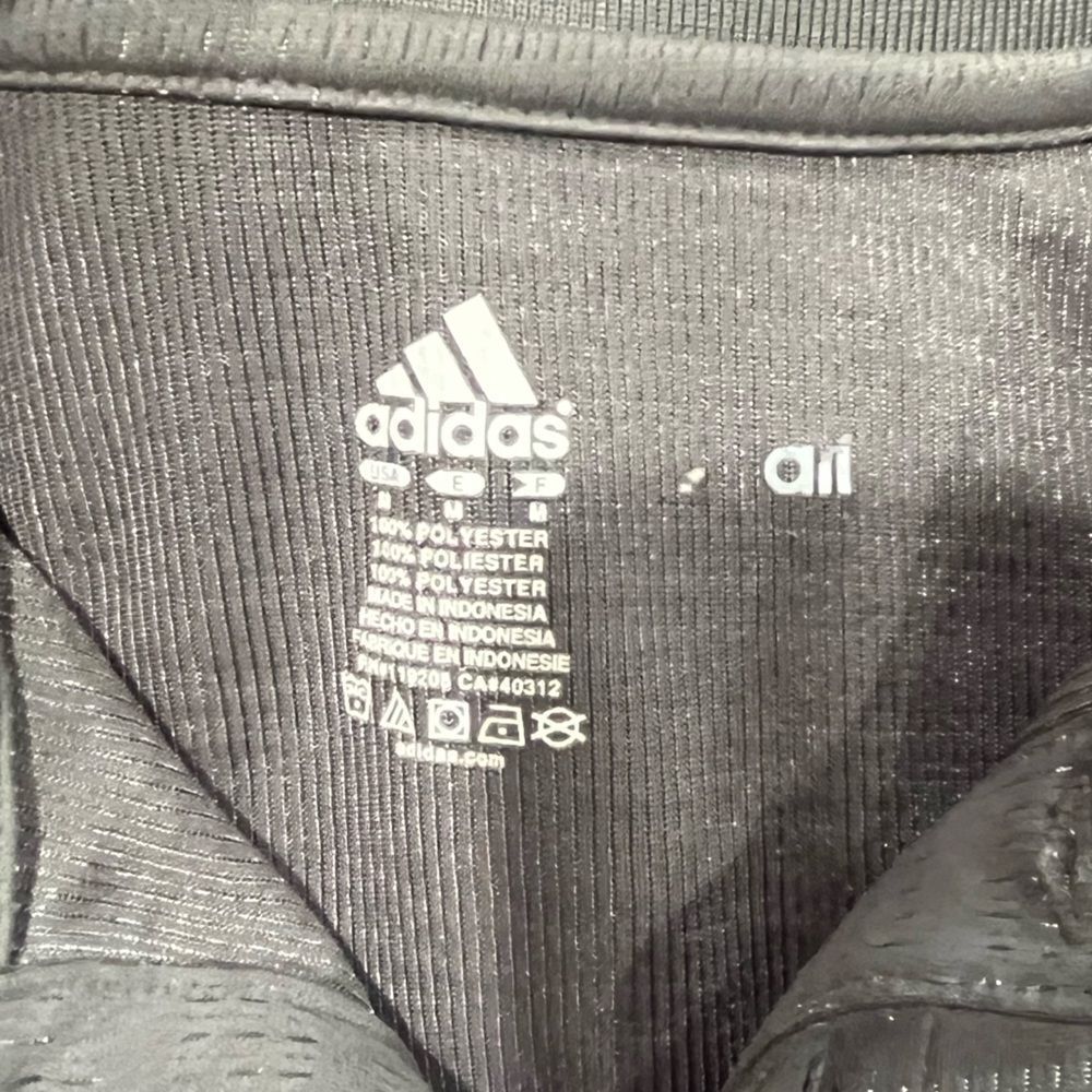 Adidas Polo Shirt Louisville Cardinals Short Sleeve Football Gray Medium - Picture 5 of 6